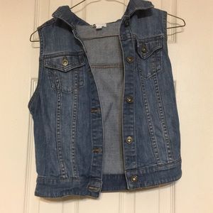 Jean vest jacket